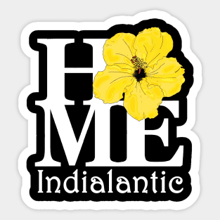 HOME Indialantic Sticker